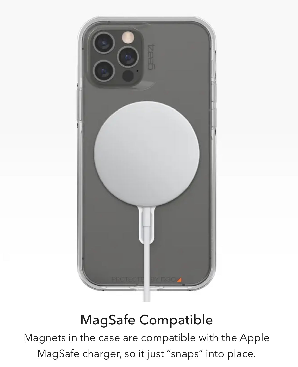 ZAGG Gear4 Crystal Palace Snap Clear Hardshell Phone Case with MagSafe- for Apple iPhone Series - Super Savings Technologies Co.,LTD ZAGG Gear4 Crystal Palace Snap Clear Hardshell Phone Case with MagSafe- for Apple iPhone Series - Super Savings Technologies Co.,LTD
